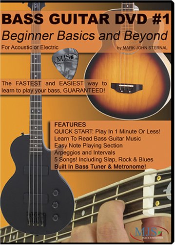 Bass Guitar DVD #1: Beginner Bassics and Beyond