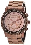Michael Kors Unisex MK5543 Brown Stainless-Steel Quartz Watch with Brown Dial on sale