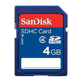 SanDisk Standard SDHC Card 4GB Secure Digital [PC]