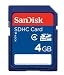 SanDisk Standard SDHC Card 4GB Secure Digital [PC]