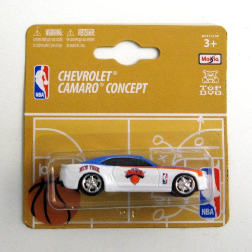 NBA New York Knicks Chevy Camaro 1:64 style