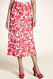 Linen Blend Pull On Dandelion Belted Long Skirt