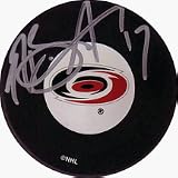 Rod Brind'Amour Autographed Carolina Hurricanes Puck