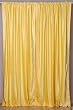 Yellow Velvet Curtains / Drapes / Panels with Rod Top - made to measure