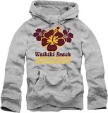 Produkt-Bild: Waikiki Beach Surfing Hoodie KapuzenSweater