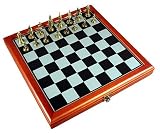  : 16' Deluxe chess set with Pewter chess pieces