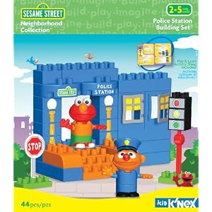 Kid K'Nex - Neighborhood Collection, Police Station Building Set by 