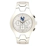 New York Yankees Mens MLB Hall of Fame Chronograph Watch (Bracelet)