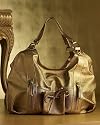 Newport News Metallic hobo bag