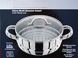 Judge 20cm Multi Steamer Insert with Glass Lid from Judge