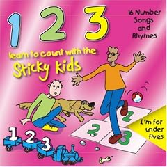 1-2-3 - Learn to Count With the Sticky Kids