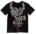 Sprockets Boys 2-7 I Am With The Band Rock Tee, Anthracite, 5