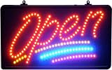 LED Open Sign - script with 3 lines