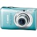 New CANON 12.1 Megapixel Powershot SD1300 IS Digital ELPH Camera Green Optical Image Stabilizer