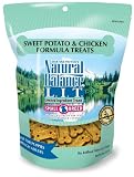 Natural Balance Limited Ingredient Treats Sweet Potato and Chicken Formula for Dogs, 8-Ounce Bag