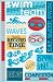 Karen Foster Cardstock Stickers - Swim Team