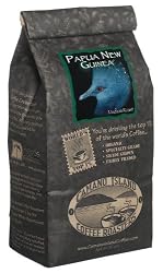 Organic Camano Island Coffee Roasters Papua New Guinea, Medium Roast, Whole Bean, 16-Ounce Bags (Pack of 3)