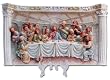 Decorative Plate - The Last Supper - 12 and 1/24in.x1 and 3/4in.x7 and 1/4in. - Stand - Imported