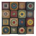 Multi Square in Square Wall Art