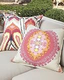 Trina Turk Peacock Print Pillow