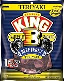 King B Jerky, Ripple Teriyaki Flavor, 16-Ounce Units (Pack of 2)