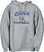 Detroit Lions Hooded Sweatshirt: Reebok NFL Grey 2009 Stacked Helmet Hooded Sweatshirt