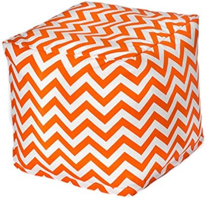OC Fun Saks Cube Chervon Pouf