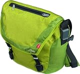 ABUS Herren/Uni Fahrradtasche Dryve Messenger Bag St 8600, limette/gr&uuml;n, 50 x 21 x 38 cm