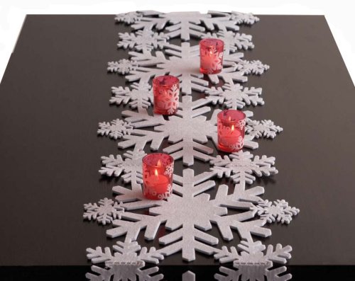 Blizzard Christmas Table Runner