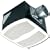 Air King AK80LS Energy Star Deluxe Quiet Series Bath Fan, 80-CFM