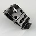 OFF SET TACTICAL Weapon Mount For Olight M20/M21/M30, Fenix TK11, TK12, TA21, JETBeam M1X/M2S/JET-III M/RRT-1/RRT-2 and many more 1" Diameter size Flashlight