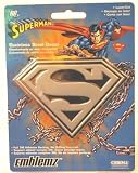 Superman Shield Stainless Steel Emblem 1 pc