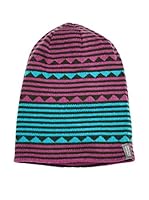 Icebreaker Merino Gorro Lana Atom (Violeta / Turquesa)
