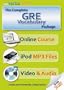 The Complete GRE Vocabulary Package: 500 Key Words, Online Course, iPod MP3's, Audio & Video