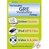 The Complete GRE Vocabulary Package: 500 Key Words, Online Course, iPod MP3's, Audio & Video