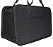 Fully Enclosed Pet Carrier - Classic Clausal - Black Quilted
