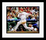 Pat Burrell 2008 NLCS Game 1 Home Run Framed 8 x 10 Photograph
