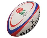 GILBERT England International Replica Mini Rugby Ball