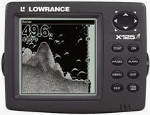 Lowrance® X125 Fishfinder with 200 kHz Transducer