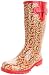 Nomad Women's Puddles Boot,Red Flower Field,7 M US