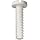 Ceramic Machine Screw, Pan Head, Slotted Drive