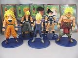 Bandai - Dragon ball Z - Gashapon Super Saiyan Collection - Lot de 5 figurines - Hauteur 12 cm