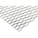 Carbon Steel Expanded Metal Flat Sheet, 1/2" LWD Diamond Openings, 63% Open Area