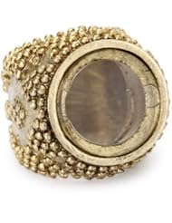 Low Luv by Erin Wasson Gold-Tone Magnifier Ring