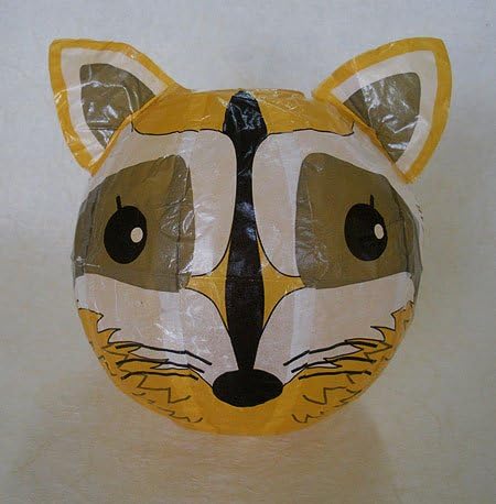 Paper Balloon- Raccoon (5 Inch Diameter) KF-25