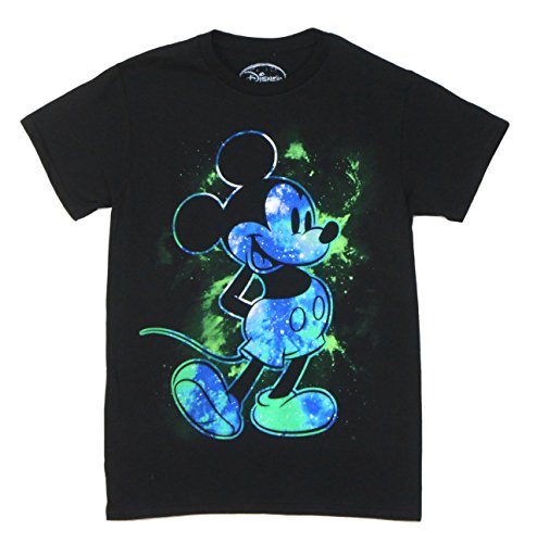 Disney Mickey Mouse Nebula Outline T-Shirt