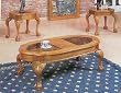 3 Piece Occasional Table Set in Oak Finish By Coaster Furniture