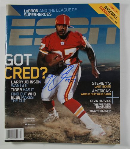 Larry Johnson Autographed 