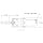 DE STA CO 810-S Pneumatic Hold Down Action Clamp Solid Bar 750lbs Hold Capacity