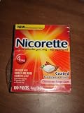 100 Count Nicorette Cinnamon Surge Nicotine Gum 7/2010